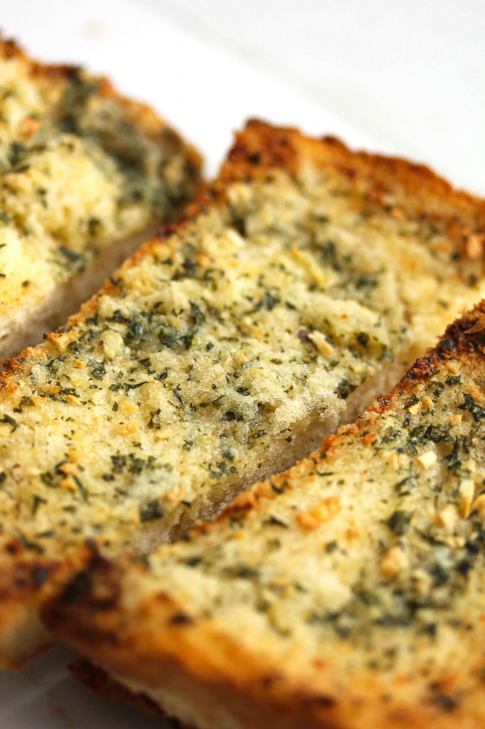 homemade garlic bread
