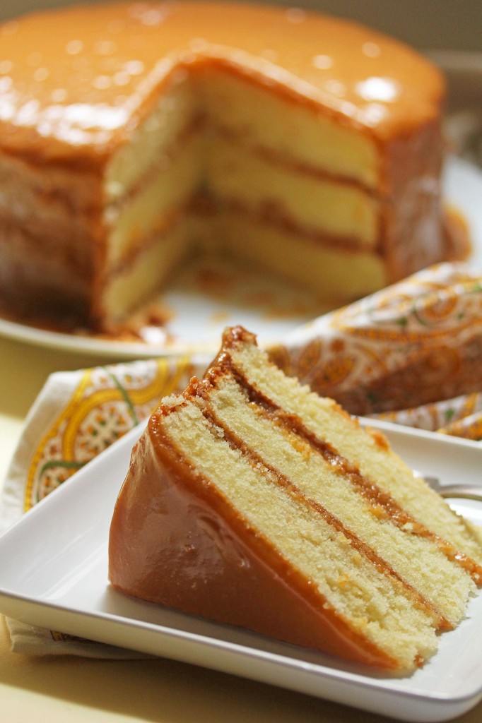 southern caramel cake