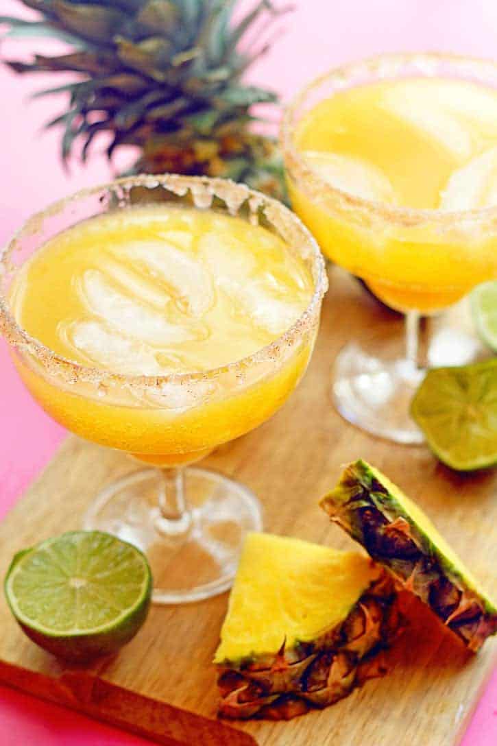 Pineapple Mocktail Margarita.